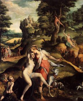 Bartholomaeus Spranger : Venus and Adonis II
